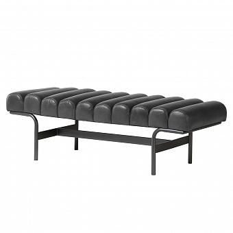 Luxemburg Ottoman, Black Matt Metal RM